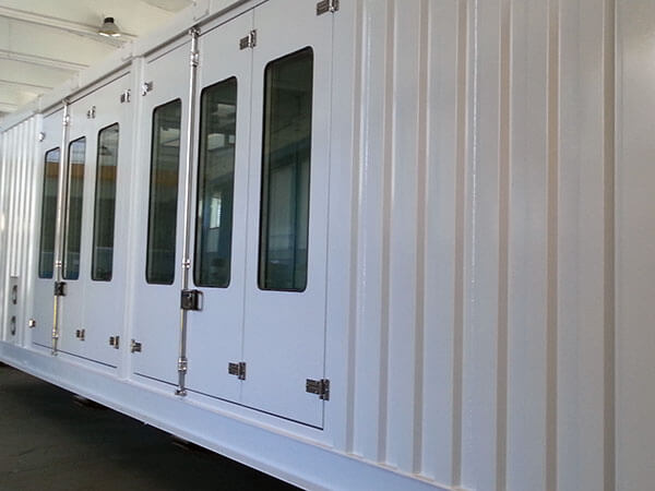 Shelters, Containers and Cabins suitable for heavy duty applications